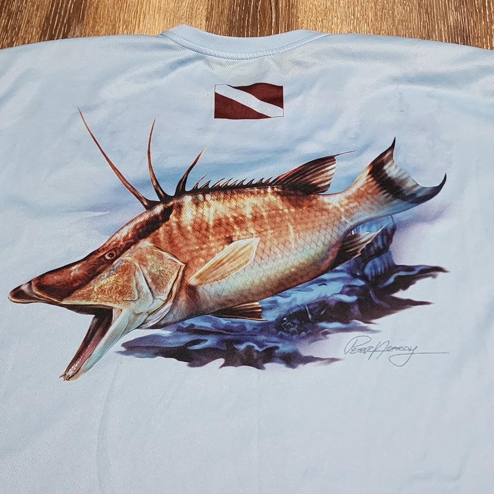 Scuba Quest Florida Dive Centers Performance Dri Fit Long Sleeve T-Shirt Size XL - Picture 6 of 10